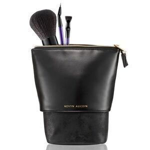 Kevyn Aucoin Black Makeup Bag